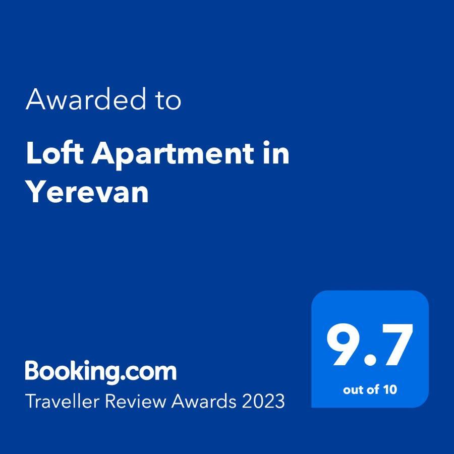 Loft Apartment In Jerevan Eksteriør bilde